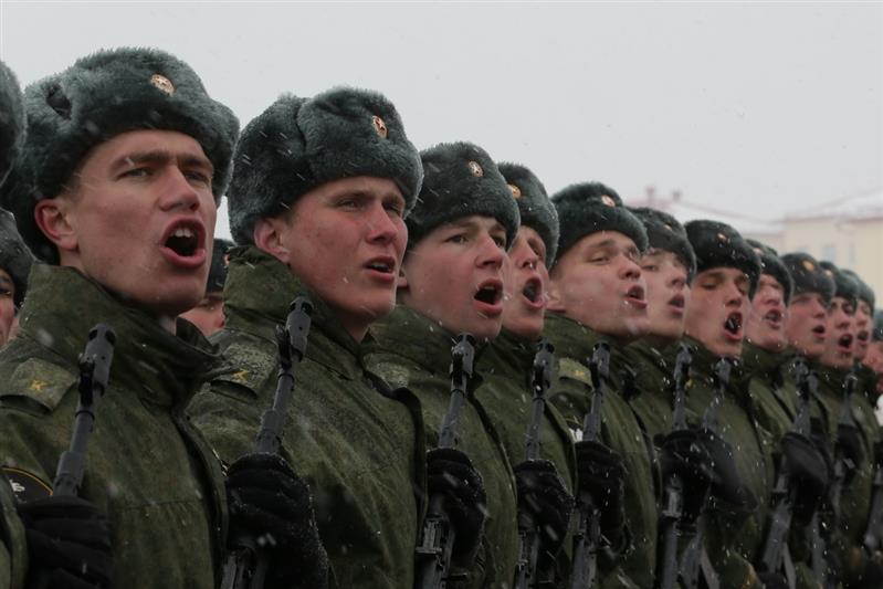РОСГВАРДИЯ ПРОВЕЛА ПЕРВУЮ ОТКРЫТУЮ ТРЕНИРОВКУ  ПАРАДНОГО РАСЧЁТА