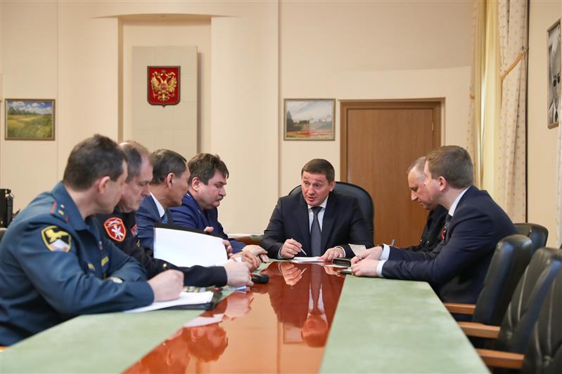 Начальник Управления Росгвардии по Волгоградской области полковник Михаил Воробьев принял участие в межведомственном совещании под председательством губернатора региона