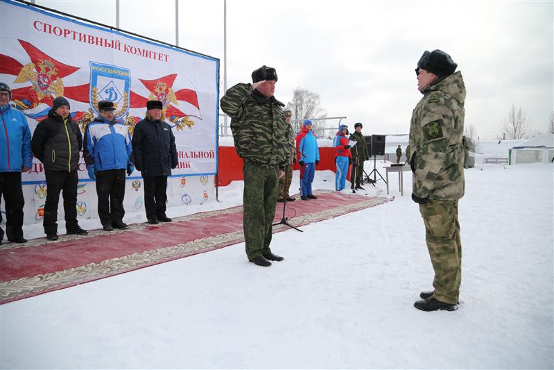 В Сыктывкаре разыграны первые комплекты наград чемпионата Росгвардии по лыжным гонкам