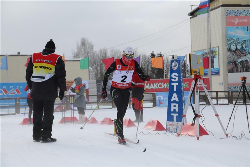 В Сыктывкаре разыграны первые комплекты наград чемпионата Росгвардии по лыжным гонкам