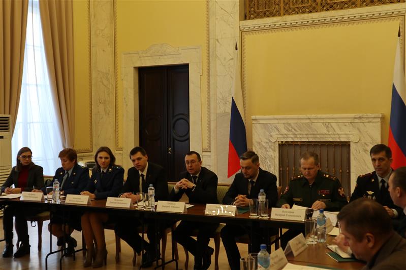 Офицеры Северо-Западного округа Росгвардии приняли участие в заседании межведомственной рабочей группы по вопросам связей с общественностью
