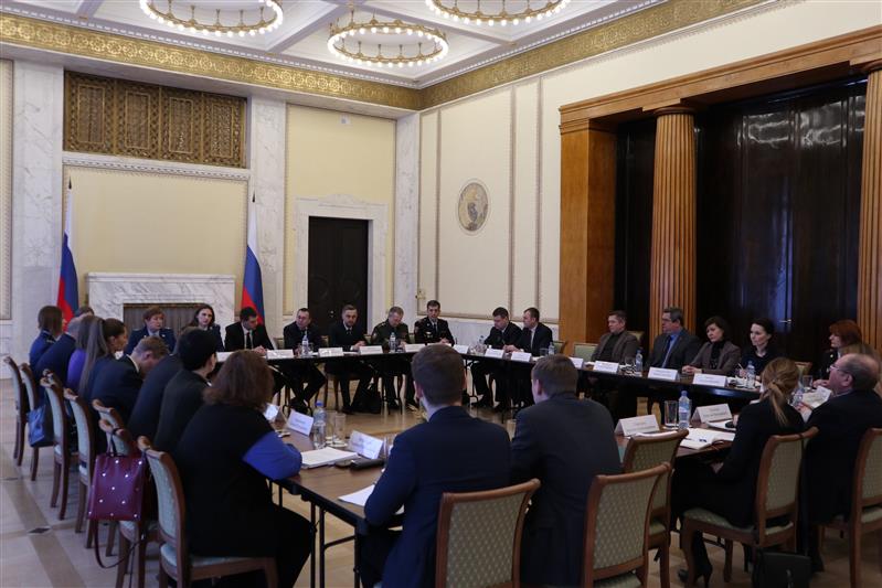 Офицеры Северо-Западного округа Росгвардии приняли участие в заседании межведомственной рабочей группы по вопросам связей с общественностью