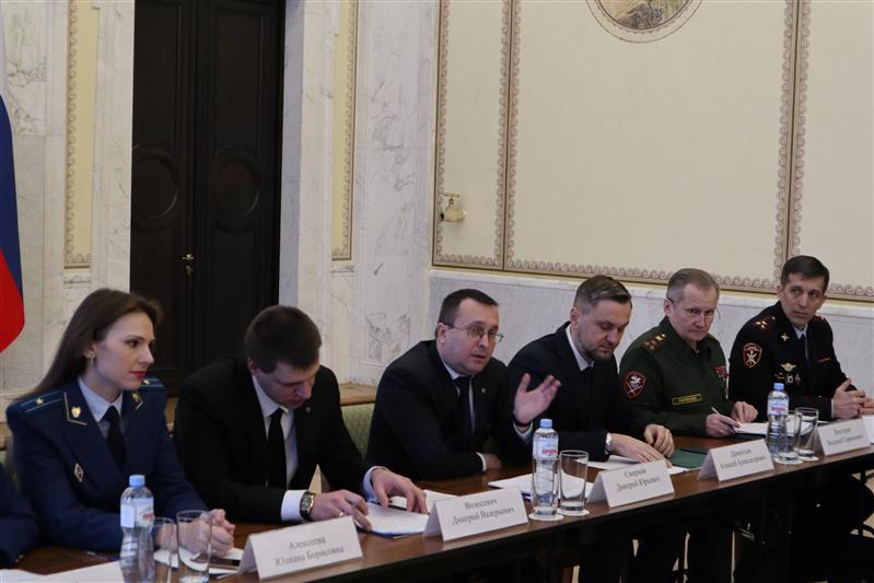 Офицеры Северо-Западного округа Росгвардии приняли участие в заседании межведомственной рабочей группы по вопросам связей с общественностью