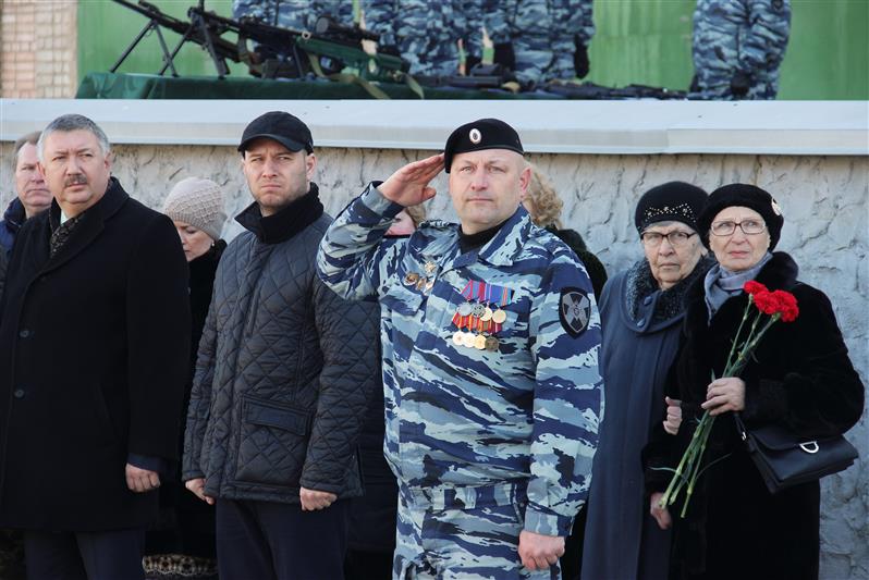 В рязанском ОМОН отметили 25-ю годовщину со дня создания спецподразделения