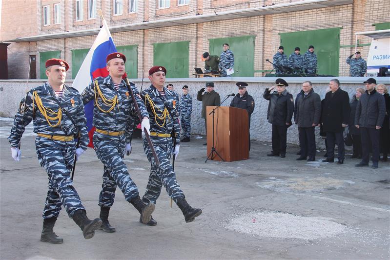 В рязанском ОМОН отметили 25-ю годовщину со дня создания спецподразделения