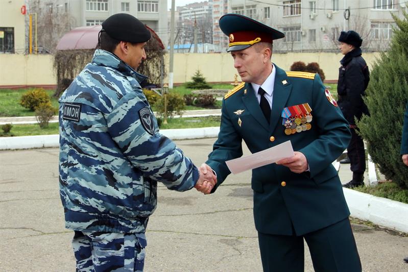 В Главном управлении Росгвардии по Краснодарскому краю состоялось торжественное собрание, посвященное Дню войск национальной гвардии 