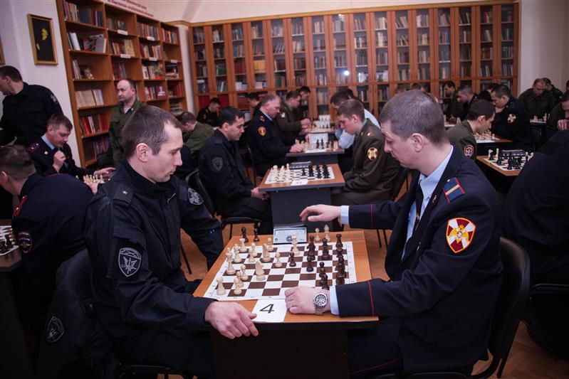 В Санкт-Петербурге прошел чемпионат Северо-Западного округа Росгвардии по шахматам