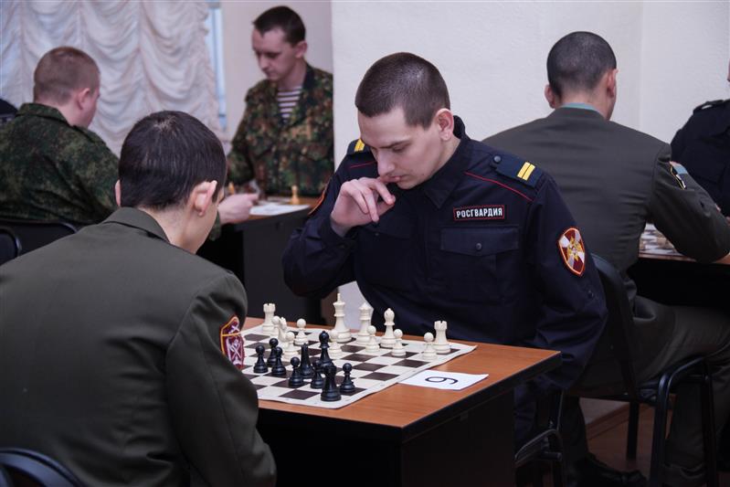 В Санкт-Петербурге прошел чемпионат Северо-Западного округа Росгвардии по шахматам