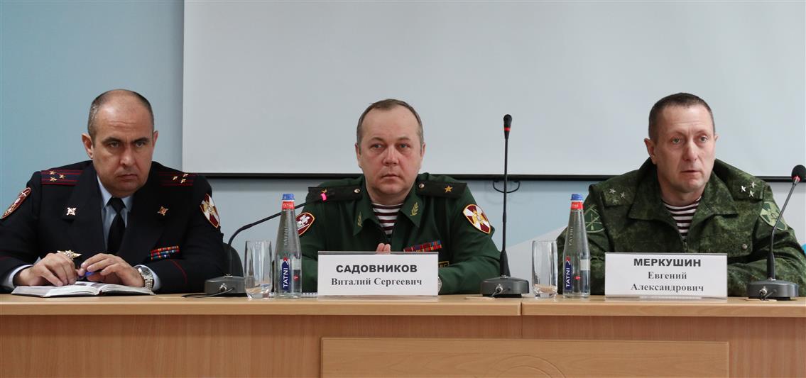 Личному составу управления вневедомственной охраны Росгвардии по Краснодарскому краю представлен новый руководитель 