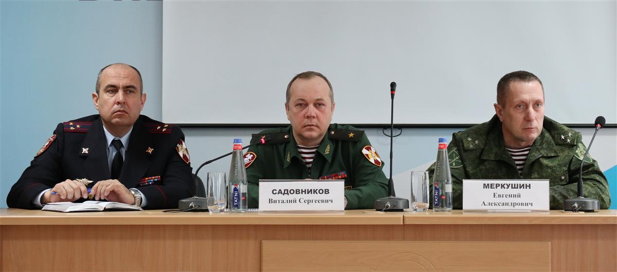 Личному составу управления вневедомственной охраны Росгвардии по Краснодарскому краю представлен новый руководитель 