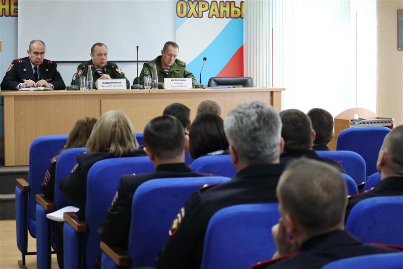 Личному составу управления вневедомственной охраны Росгвардии по Краснодарскому краю представлен новый руководитель 