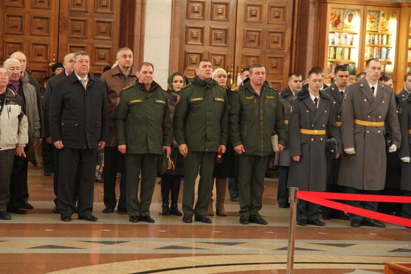 В Хабаровске военнослужащие Росгвардии приняли участие в Божественной литургии