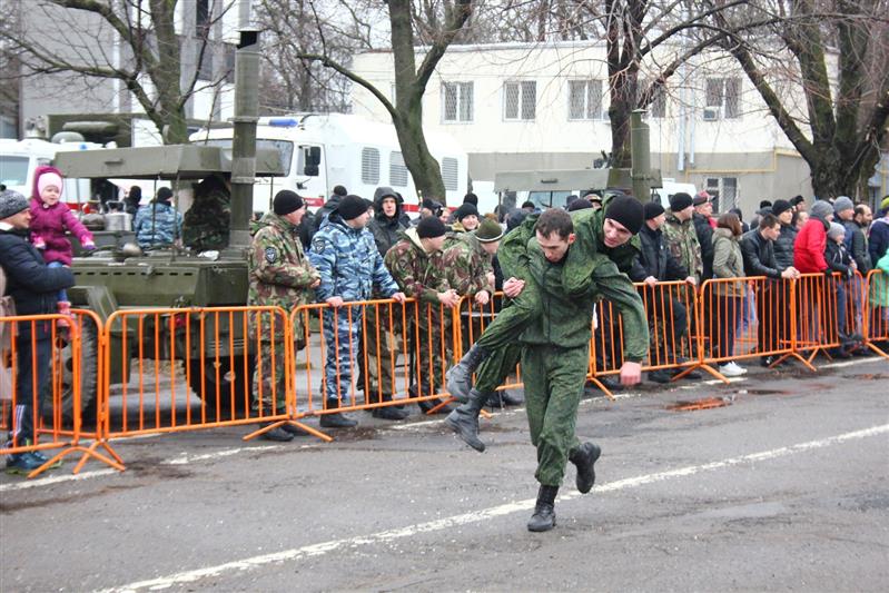 Донские росгвардейцы посвятили предстоящему Дню войск национальной гвардии Российской Федерации грандиозный спортивный праздник