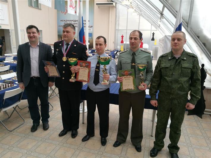 В Москве состоялся чемпионат Центрального округа Росгвардии по шахматам
