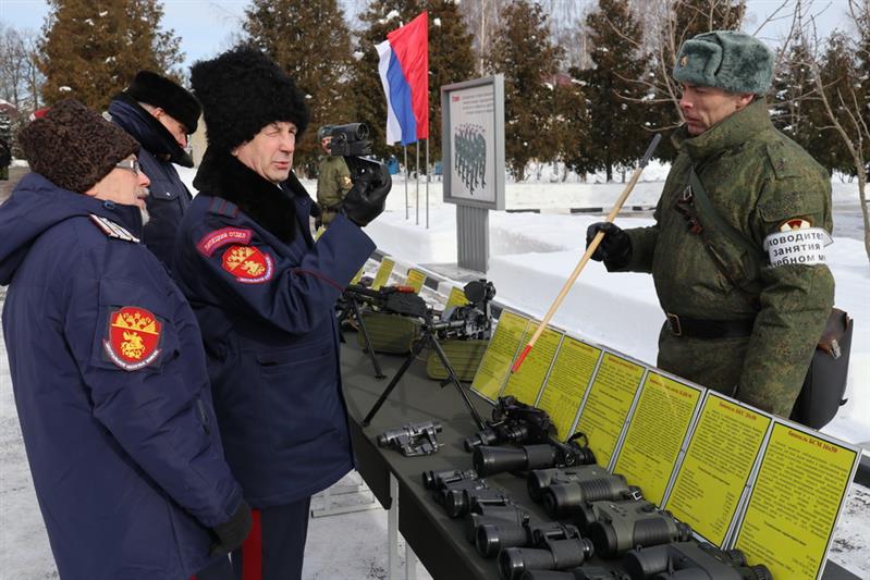 Вопрос прохождения военной службы казаками в рядах Росгвардии обсуждался в Софринской бригаде оперативного назначения