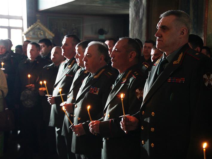 В Центральном парке Новосибирска состоялись мероприятия, приуроченные ко Дню войск национальной гвардии России