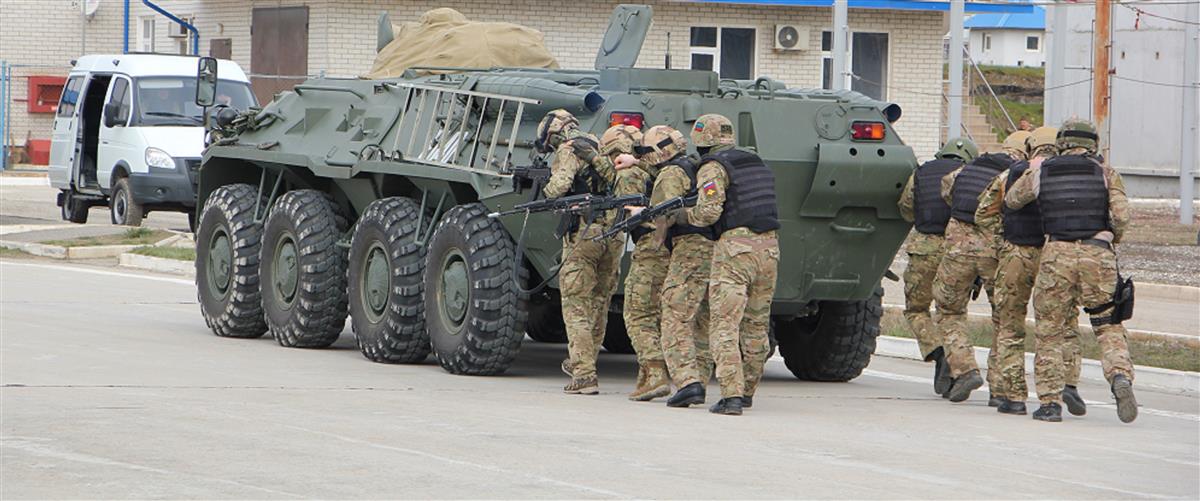 Дагестанский СОБР Росгвардии отметил 25-летний юбилей