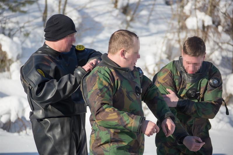 Боевые пловцы Росгвардии