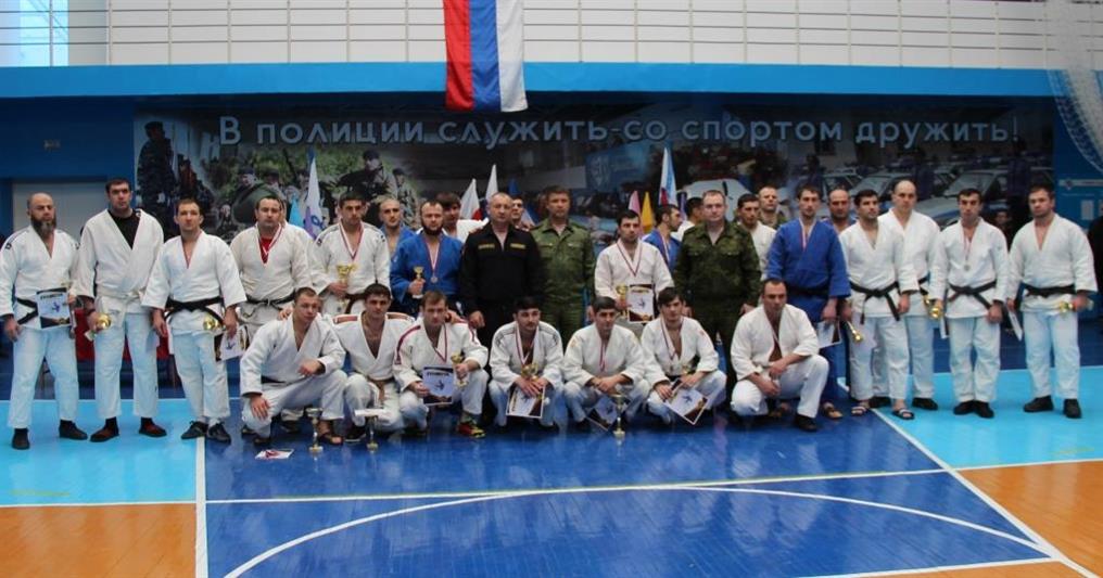 Во Владикавказе завершился чемпионат Северо-Кавказского округа Росгвардии по дзюдо