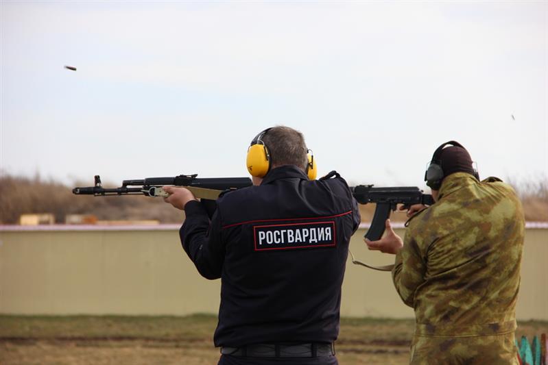 Краснодарские росгвардейцы провели турнир по стрельбе 
