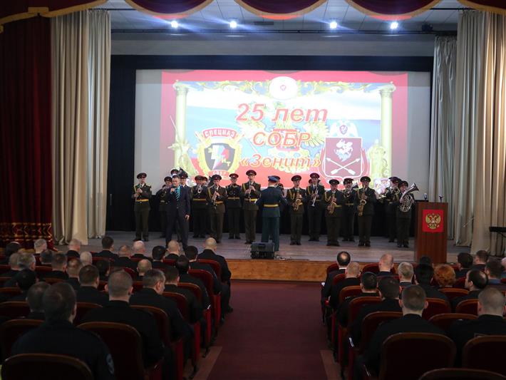 СОБР «Зенит» Управления Росгвардии по Красноярскому краю отметил 25-летие со дня образования
