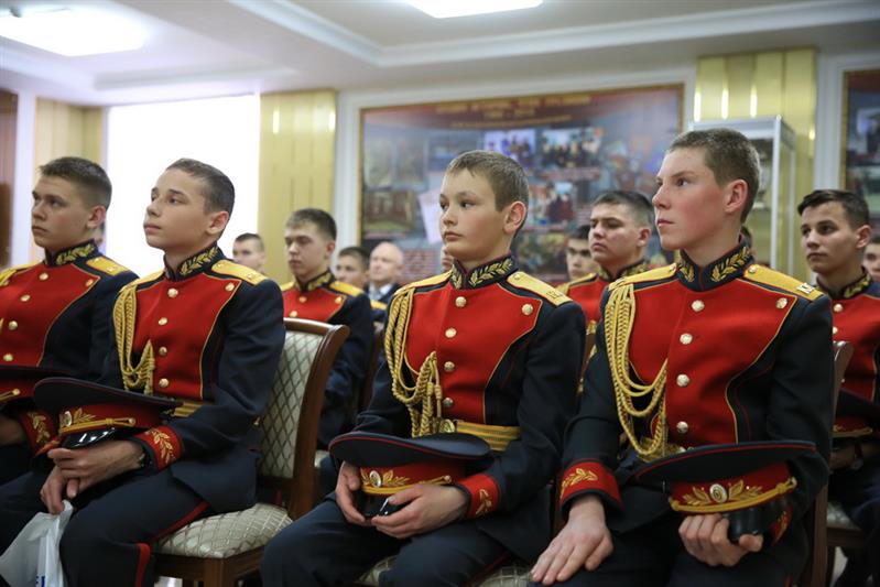 Кадеты из Перми - в гостях у Росгвардии