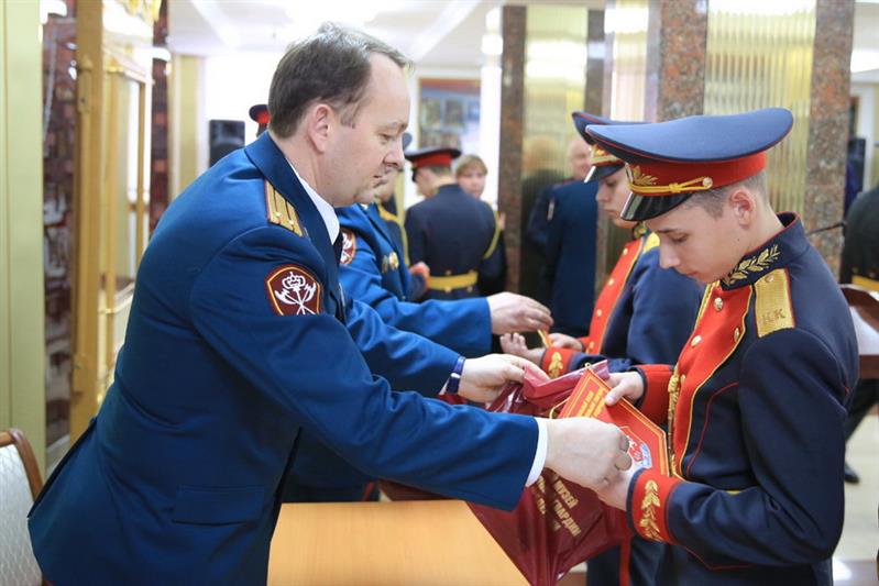 Кадеты из Перми - в гостях у Росгвардии