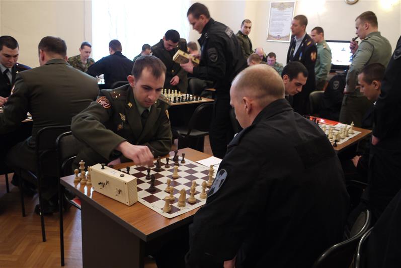 В Санкт-Петербурге прошел чемпионат Северо-Западного округа Росгвардии по шахматам