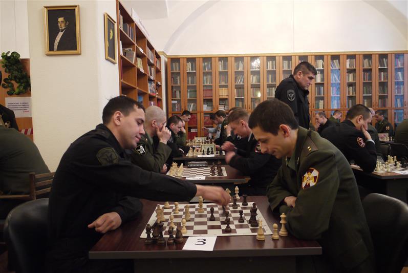В Санкт-Петербурге прошел чемпионат Северо-Западного округа Росгвардии по шахматам