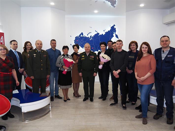 Командующий Сибирским округом Росгвардии провел рабочую встречу с коллективом ГТРК «Новосибирск»