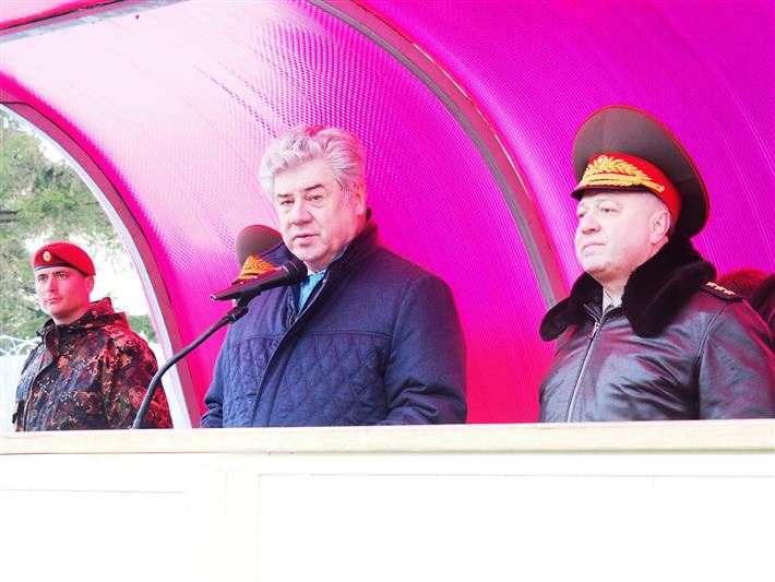 В Новосибирске председатель комитета Совета Федерации по обороне и безопасности наградил отряд специального назначения «Ермак»