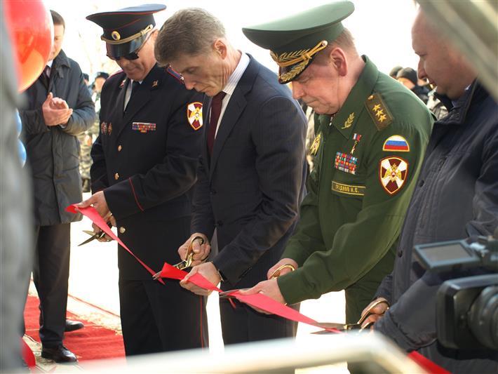 На Сахалине для сотрудников Росгвардии открылся новый  культурно-досуговый центр 