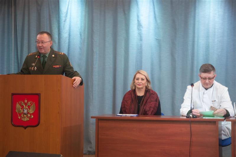 В Главном военном клиническом госпитале Росгвардии состоялись торжественные мероприятия по случаю Дня войск национальной гвардии РФ