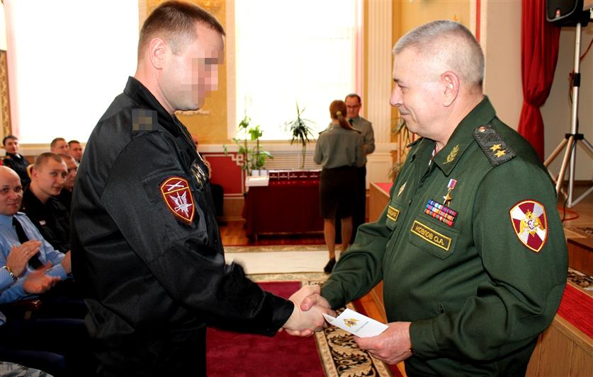В управлении Южным округом Росгвардии состоялось торжественное собрание, посвященное Дню войск национальной гвардии Российской Федерации