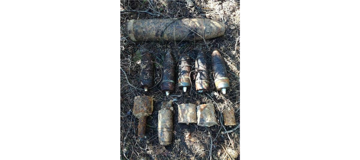 В Севастополе взрывотехники ОМОН «Беркут» обследовали целый арсенал боеприпасов времен Великой Отечественной Войны
