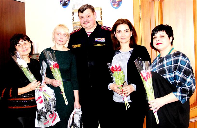 В территориальных органах Росгвардии Южного федерального округа состоялись мероприятия, приуроченные к Международному женскому дню