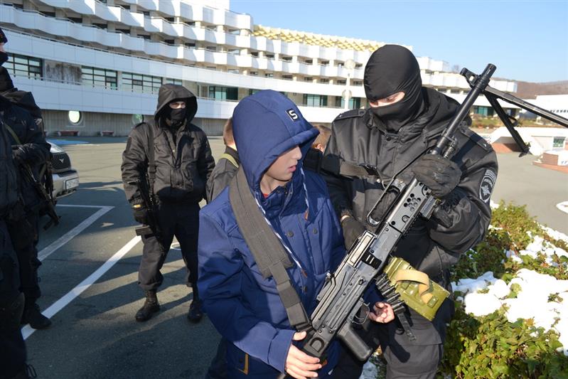В СОБР Управления Росгвардии по Приморскому краю отметили 25-ю годовщину со дня создания спецподразделения