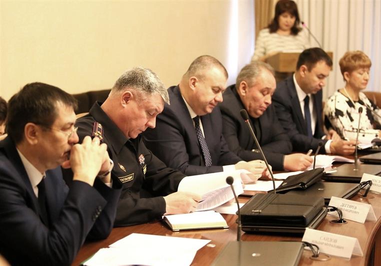 Начальник Управления Росгвардии по Астраханской области принял участие в межведомственном совещании, которое прошло под председательством губернатора региона 