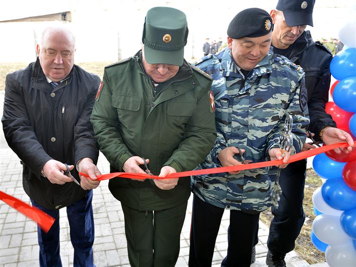 Командующий Сибирским округом Росгвардии открыл административное здание СОБР и ОМОН Отдела Росгвардии по Республике Алтай