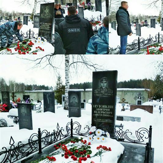 Бойцы пензенского ОМОН почтили память погибшего товарища 