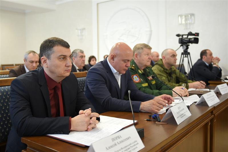 Начальник Отдела Росгвардии по Республике Адыгея принял участие в заседании оргкомитета, посвященном празднованию Дня Победы 