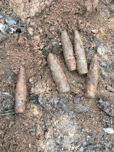 В Пскове взрывотехники ОМОН обследовали боеприпасы времен Великой Отечественной войны