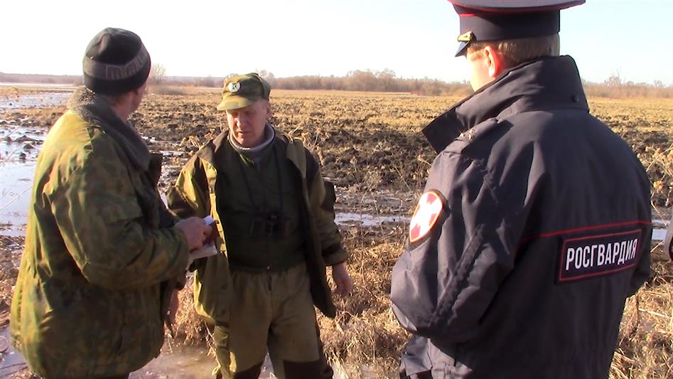 В Пензенской области сотрудники Росгвардии выявили несколько фактов грубых нарушений правил охоты 