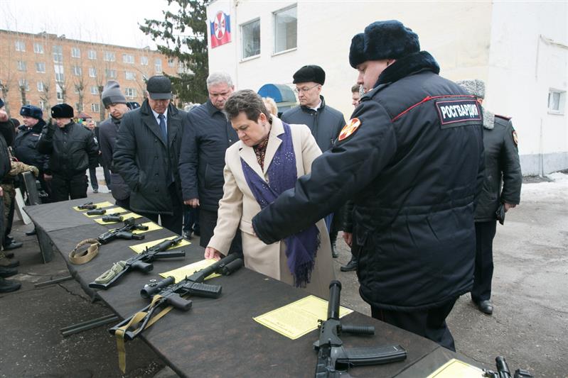 Губернатор Владимирской области Светлана Орлова поздравила военнослужащих и сотрудников Росгвардии с Днем образования нового силового ведомства