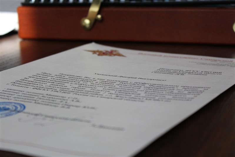 Военный комиссар Самарской области поблагодарил сотрудников Росгвардии за эффективное выполнение служебных обязанностей