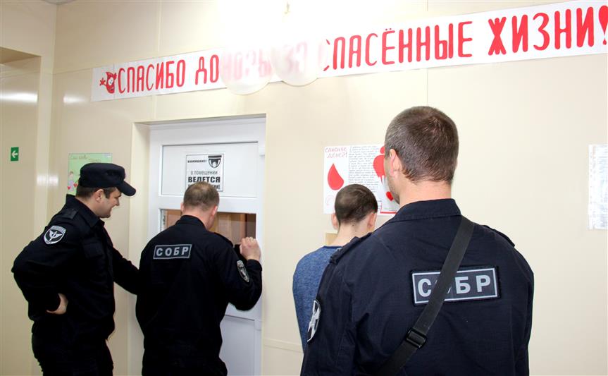 Южный округ Росгвардии присоединился к всероссийской донорской акции