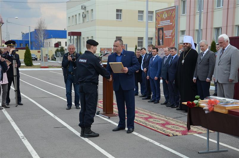 Тамбовский ОМОН отметил 25-летний юбилей