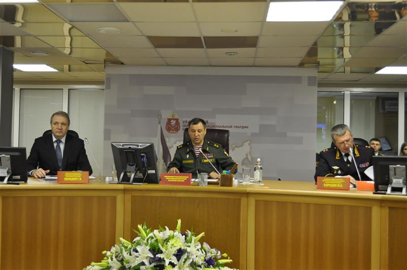 Военный совет Уральского округа войск национальной гвардии: итоги и задачи