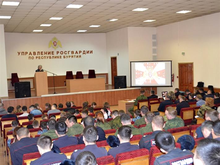 В Бурятии росгвардейцы встретились с ликвидаторами последствий чернобыльской катастрофы