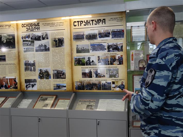 Екатеринбургский ОМОН встретился с ветеранами, а нижнетагильский – открыл свой музей